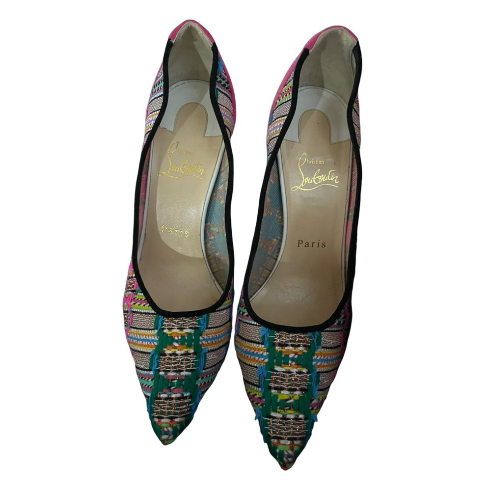 Christian Louboutin Vibrant Multicolor Heels